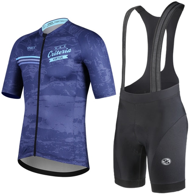 SPAKCT Men Cycling Jersey Set Breathable Maillot Ciclismo - KiwisLove