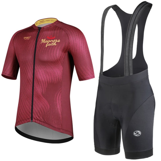 SPAKCT Men Cycling Jersey Set Breathable Maillot Ciclismo - KiwisLove