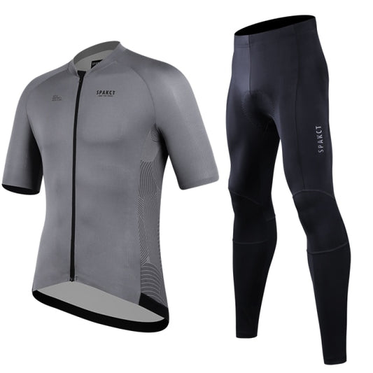 SPAKCT Men Cycling Jersey Pants Set Summer Gel Pad  Breathable Ropa Ciclismo - KiwisLove