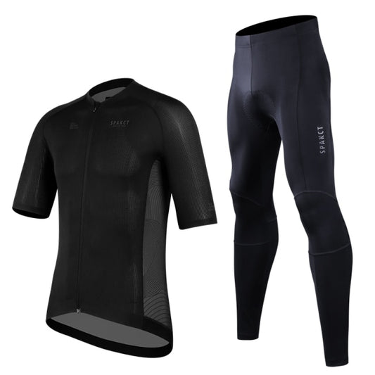 SPAKCT Men Cycling Jersey Pants Set Summer Gel Pad  Breathable Ropa Ciclismo - KiwisLove