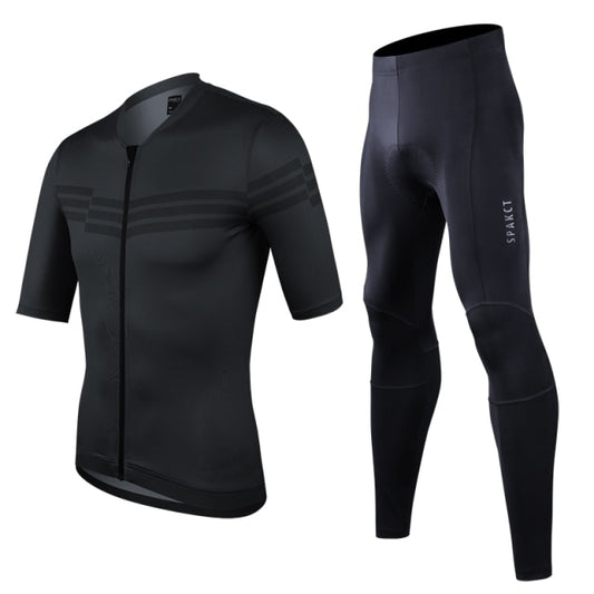 SPAKCT Men Cycling Jersey Pants Set Summer Gel Pad  Breathable Ropa Ciclismo - KiwisLove
