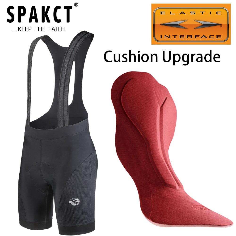 SPAKCT Elastic Interface Cushion Men Cycling Bib Shorts Culotte Ropa Ciclismo Pro MTB - KiwisLove