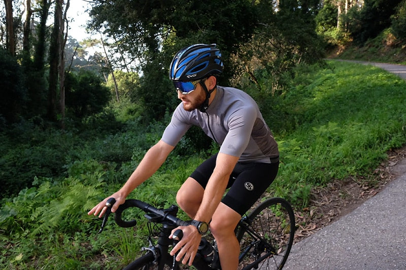 SPAKCT Men Cycling Shorts Padded Breathable Compression Cycling Bib Shorts Mtb - KiwisLove