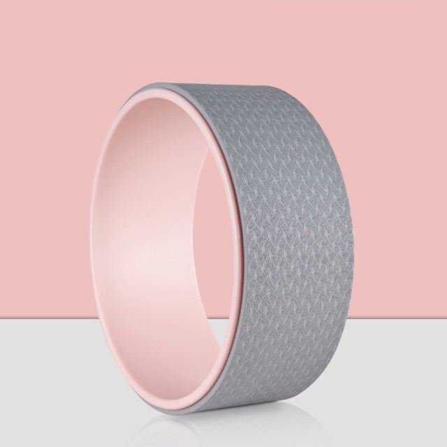 MKEPS Yoga Wheel For Back Pain Deep Tissue Massage Yoga Back Roller Stretching Myofascial - KiwisLove