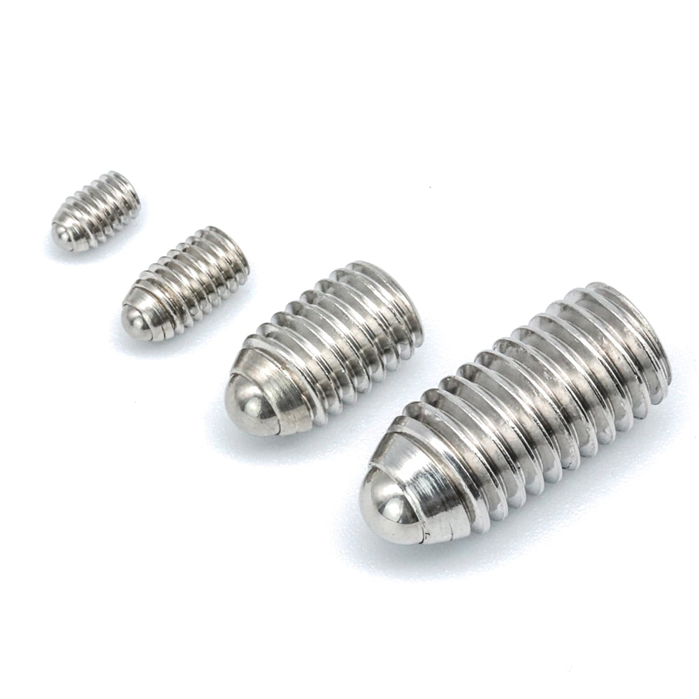 NINDEJIN  Hex Hexagon Socket Ball Domed Screw Metric Spring Plunger - KiwisLove