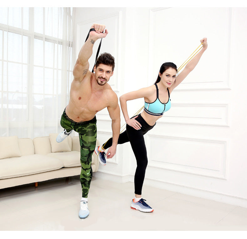 gym Rubber Resistance Bands Yoga Band Elastic Loop Crossfit Pilates Fitness Expander Pull up Strength Unisex Exercise Equipment - KiwisLove