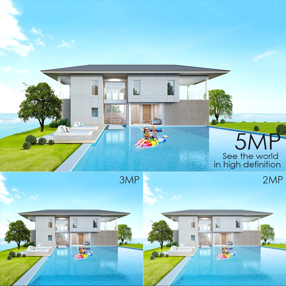 Wifi IP Camera Outdoor Ai Human Detection Auto Tracking PTZ - KiwisLove