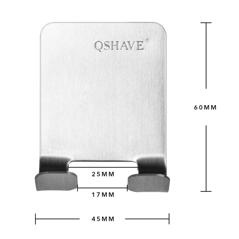 QShave Adjustable Razor with Magnetic Cover 1 Razor + 2  Holder+5 blades - KiwisLove