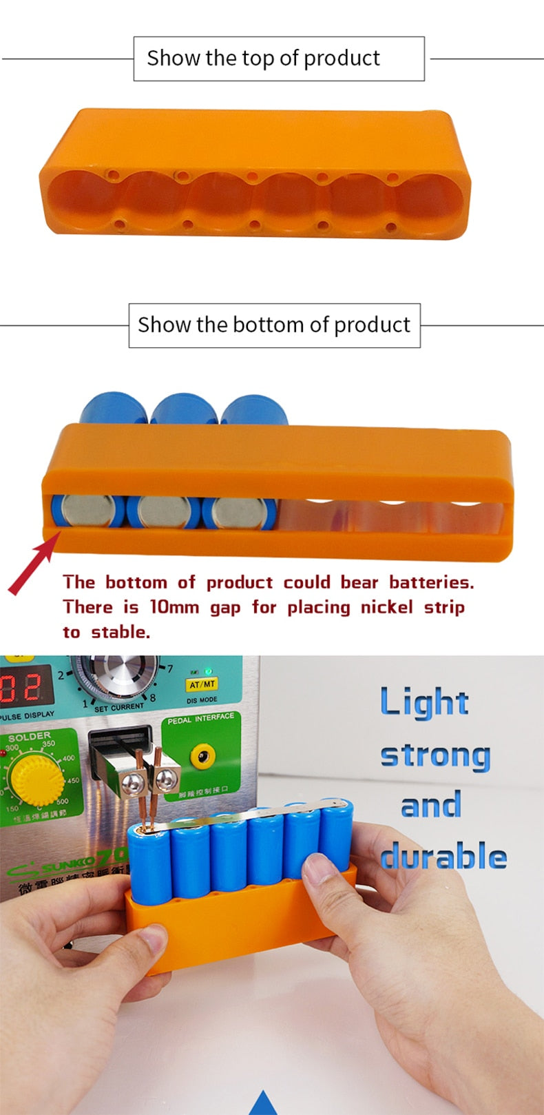 18650 Battery Fixture Fixed For Spot Welding Lithium Battery Pack - KiwisLove