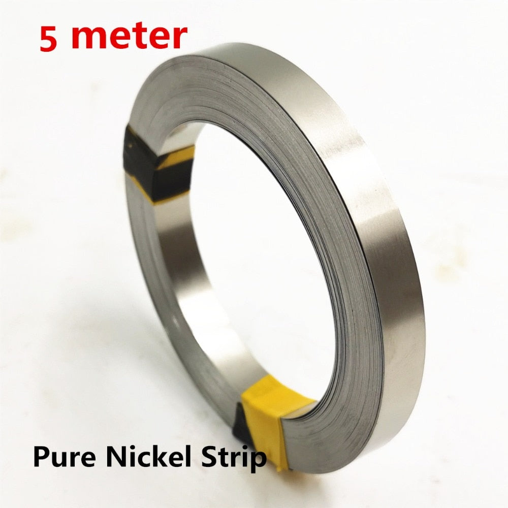 5M Pure Nickel Strip 99.96% For 18650 Battery Spot Welding | NZ Stock – High Conductivity Welding Material
