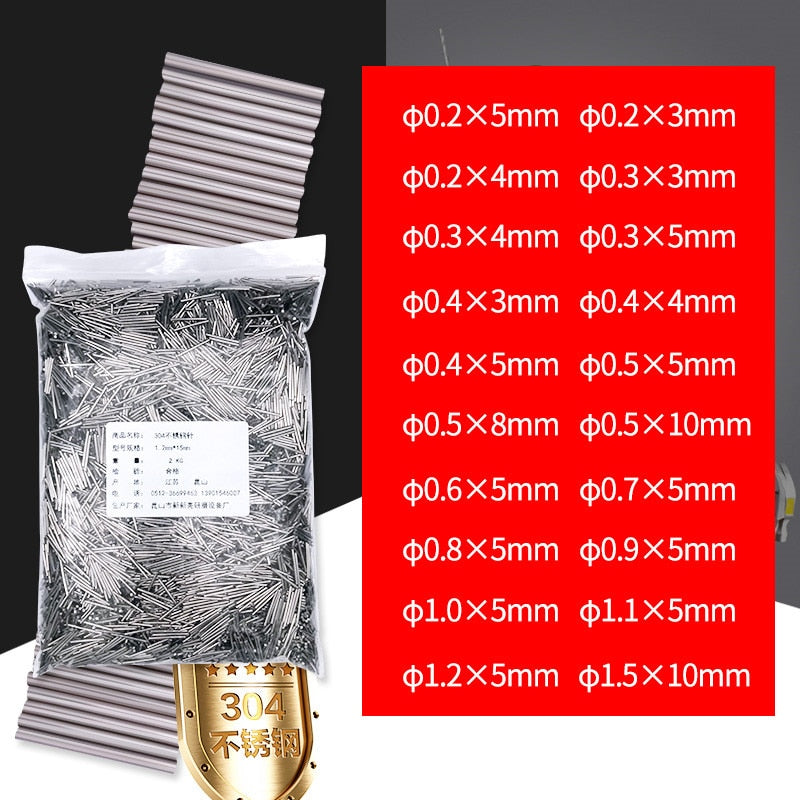 200g Magnetic polishing needle, Stainless Steel polishing pin - KiwisLove