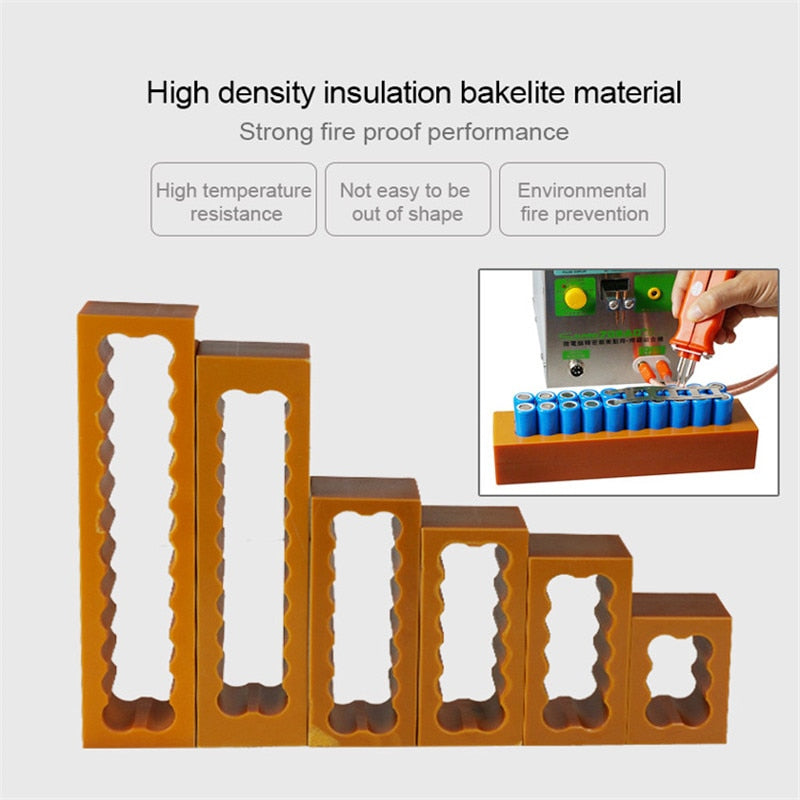 18650 Battery Dual Row Fixture Fixed For Spot Welding Lithium Battery Pack - KiwisLove