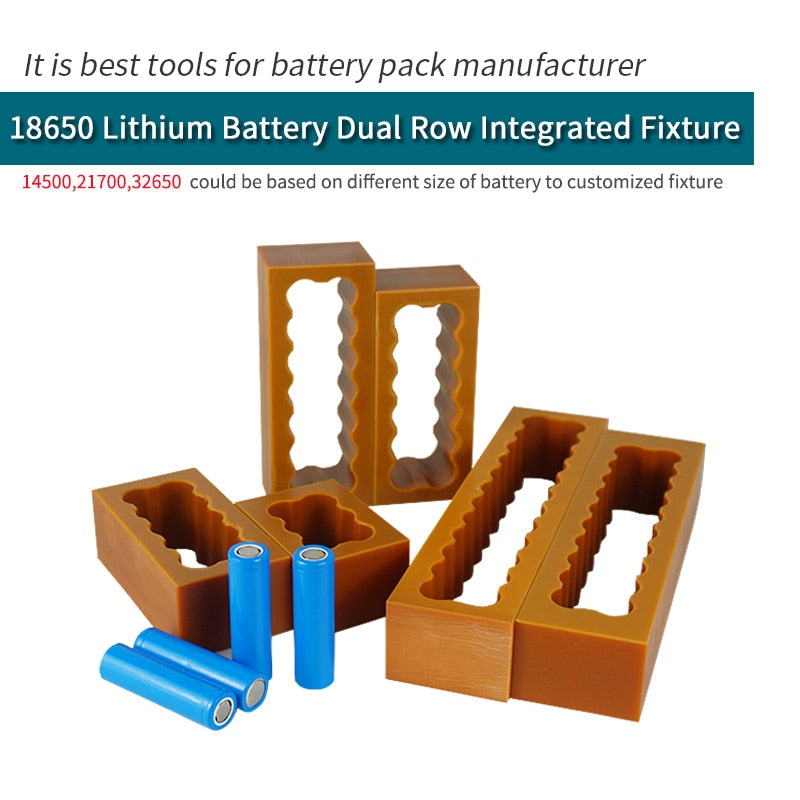 18650 Battery Dual Row Fixture Fixed For Spot Welding Lithium Battery Pack - KiwisLove