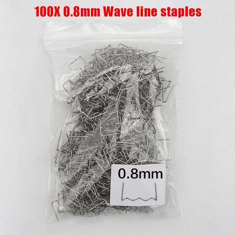 800PCS Welding Nail Standard Pre Cut Wave Staples Bumper - KiwisLove