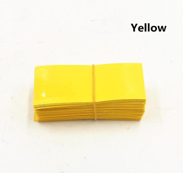 500pcs 18650 Lithium Battery PVC Heat Shrinkable Sleeve Wrap Kit - KiwisLove