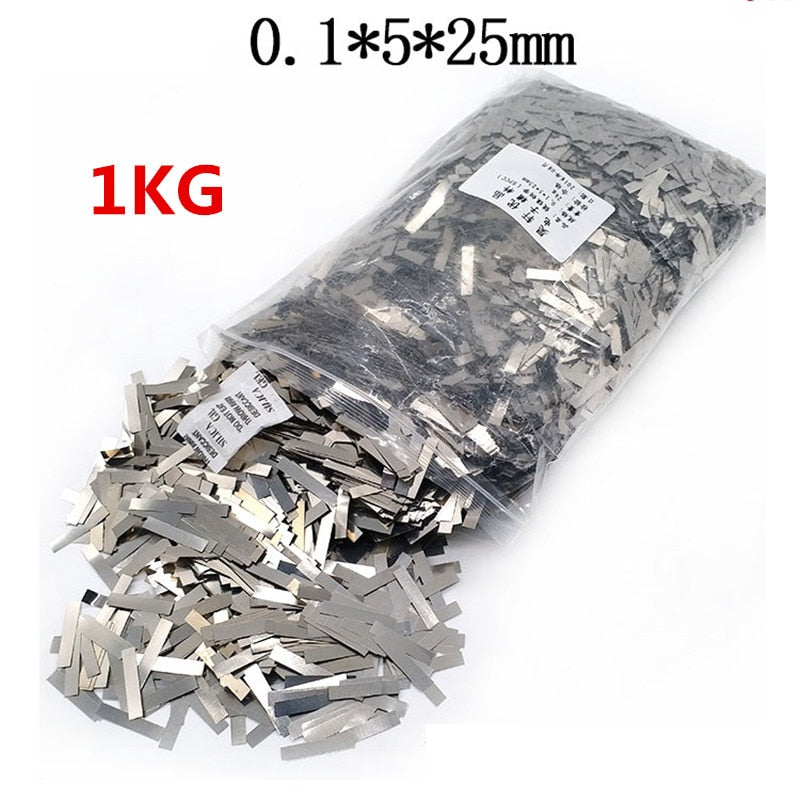 1KG Nickel sheet battery connecting piece 18650 nickel plated steel - KiwisLove