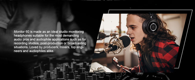 Oneodio Monitor 60 DJ Headphones Professional Studio Headset Stereo - KiwisLove