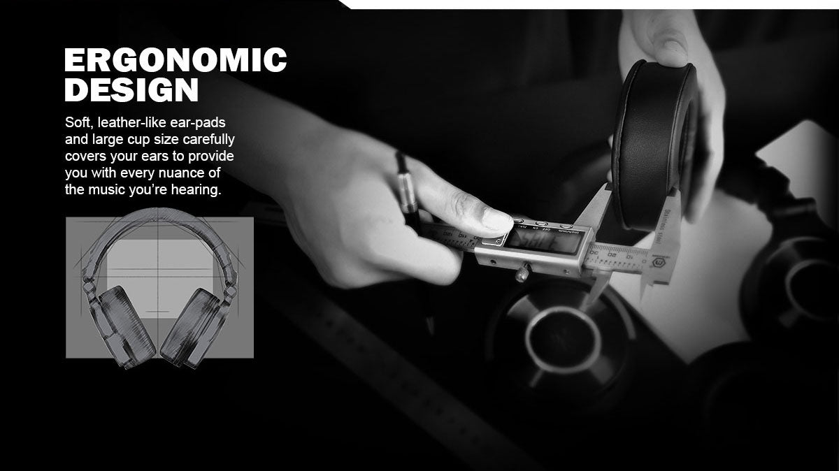 Oneodio Monitor 60 DJ Headphones Professional Studio Headset Stereo - KiwisLove