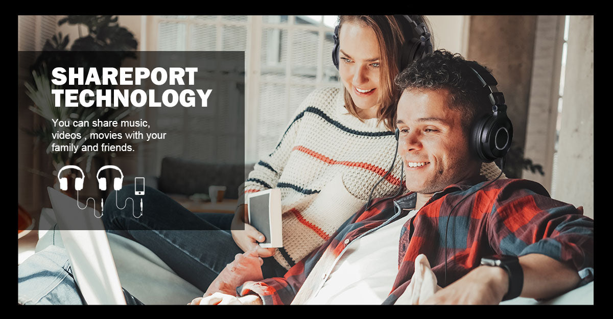 Oneodio Monitor 60 DJ Headphones Professional Studio Headset Stereo - KiwisLove