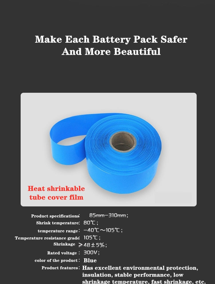 2 Meter PVC Heat Shrink Tubing Shrink Tube - KiwisLove