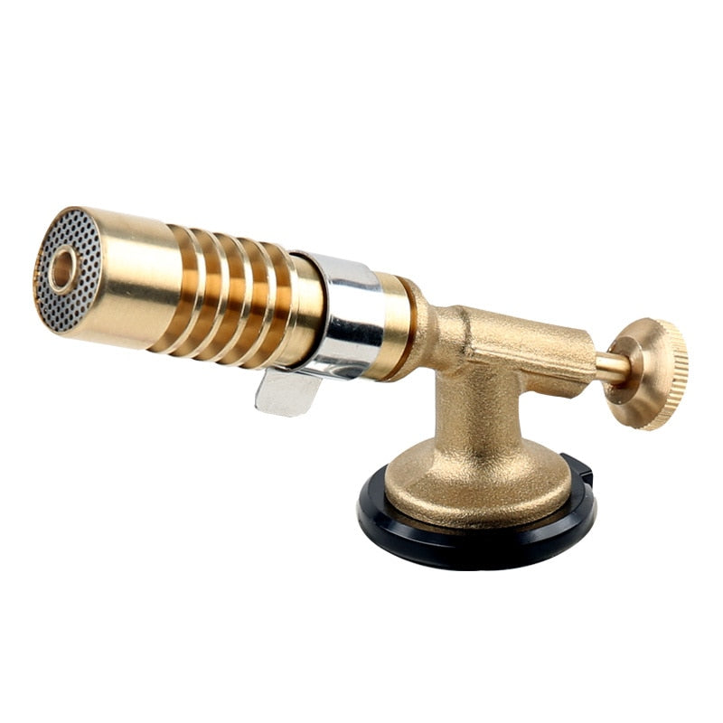 Portable Gas Torch Flame Gun Blowtorch Copper gas-Burner - KiwisLove