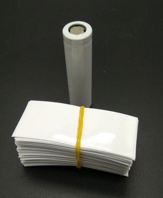 500pcs 18650 battery casing heat shrinkable sleeve insulation cover PVC - KiwisLove
