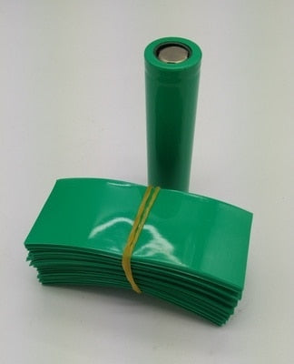 500pcs 18650 battery casing heat shrinkable sleeve insulation cover PVC - KiwisLove