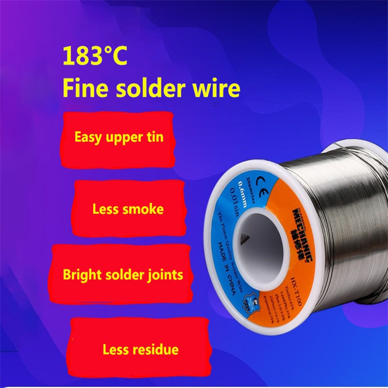 MECHANIC HX-100 55g Sn/Pb Rosin Core 183℃ Melting Point - KiwisLove