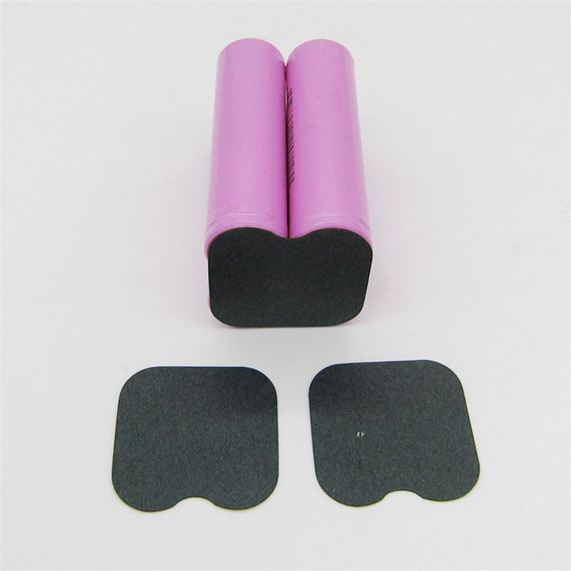 100 Sets 4S 18650 Battery Insulation Gasket Barley Paper Pack - KiwisLove