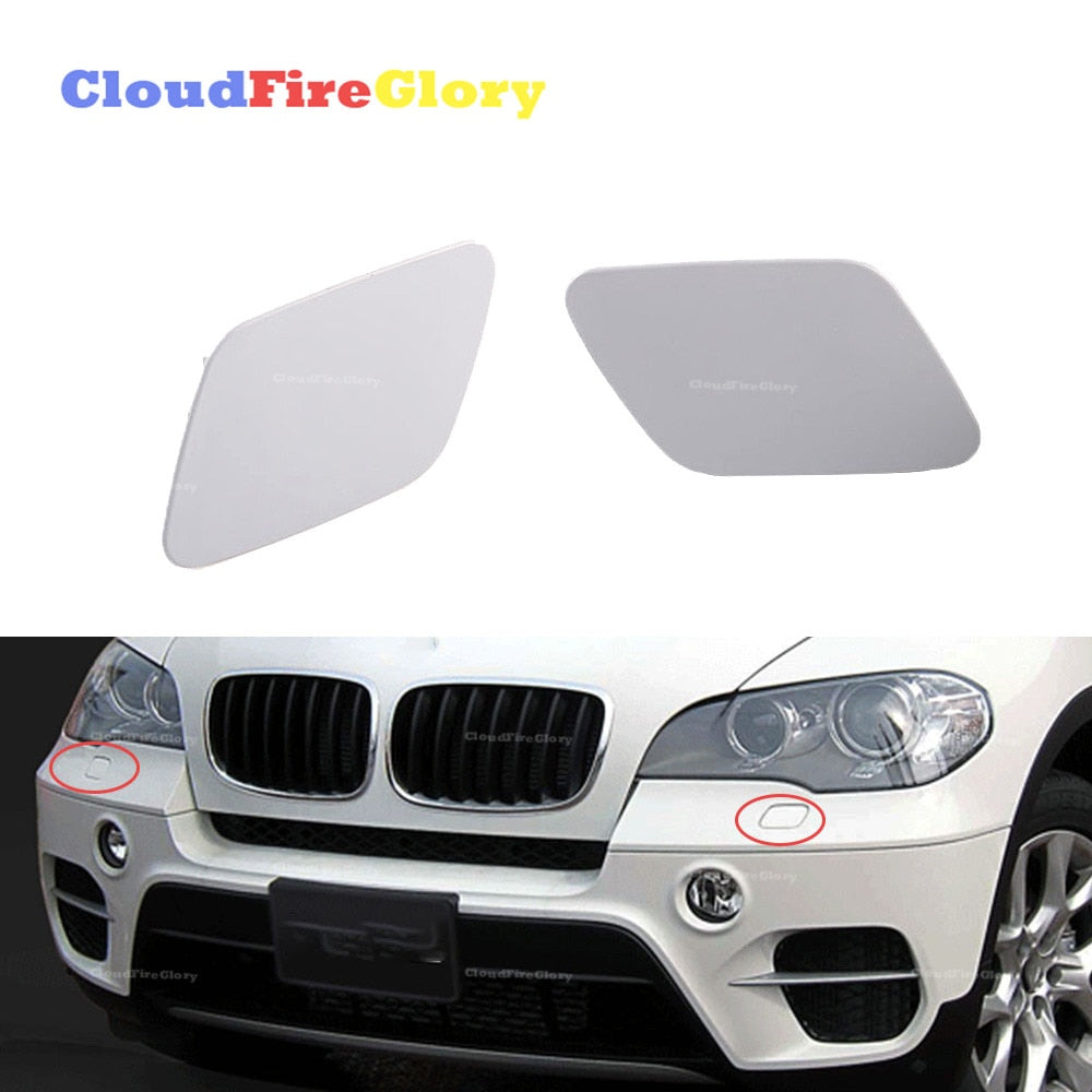 BMW X5 E70 2007-2011 Front Headlight Washer Nozzle Jet Cover Cap - KiwisLove