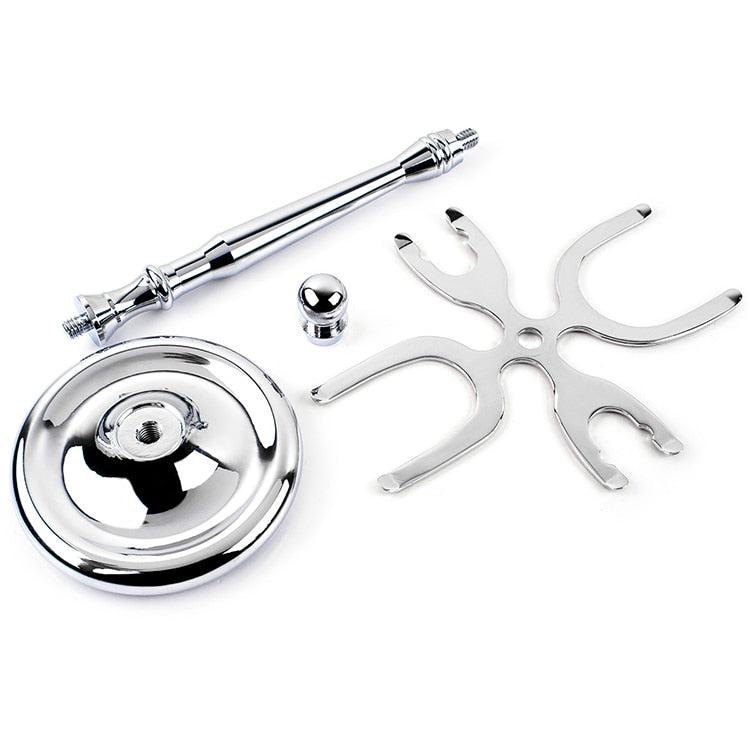 QSHAVE Men Razor Holder Stainless Steel Shaving Brush Stand - KiwisLove