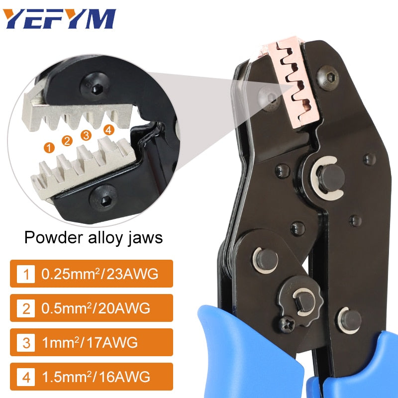 SN-48BS/2549 crimping pliers for tab 2.8 4.8 6.3 XH2.54 SM2.5 DuPont2.54 terminals Car connector wire electrician tools set - KiwisLove