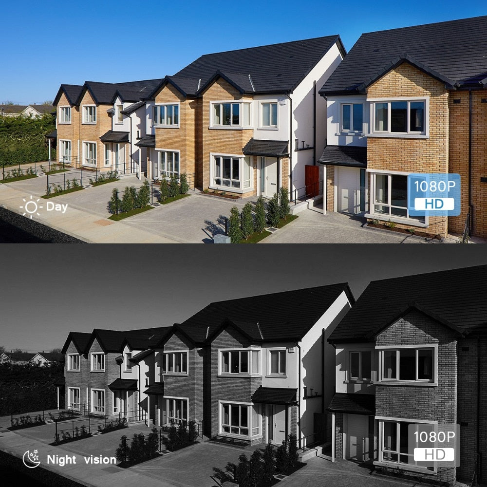 1080P PTZ IP Camera Wifi Outdoor Speed Dome Wireless Wifi  4X Digital Zoom 2MP Network CCTV Surveillance - KiwisLove