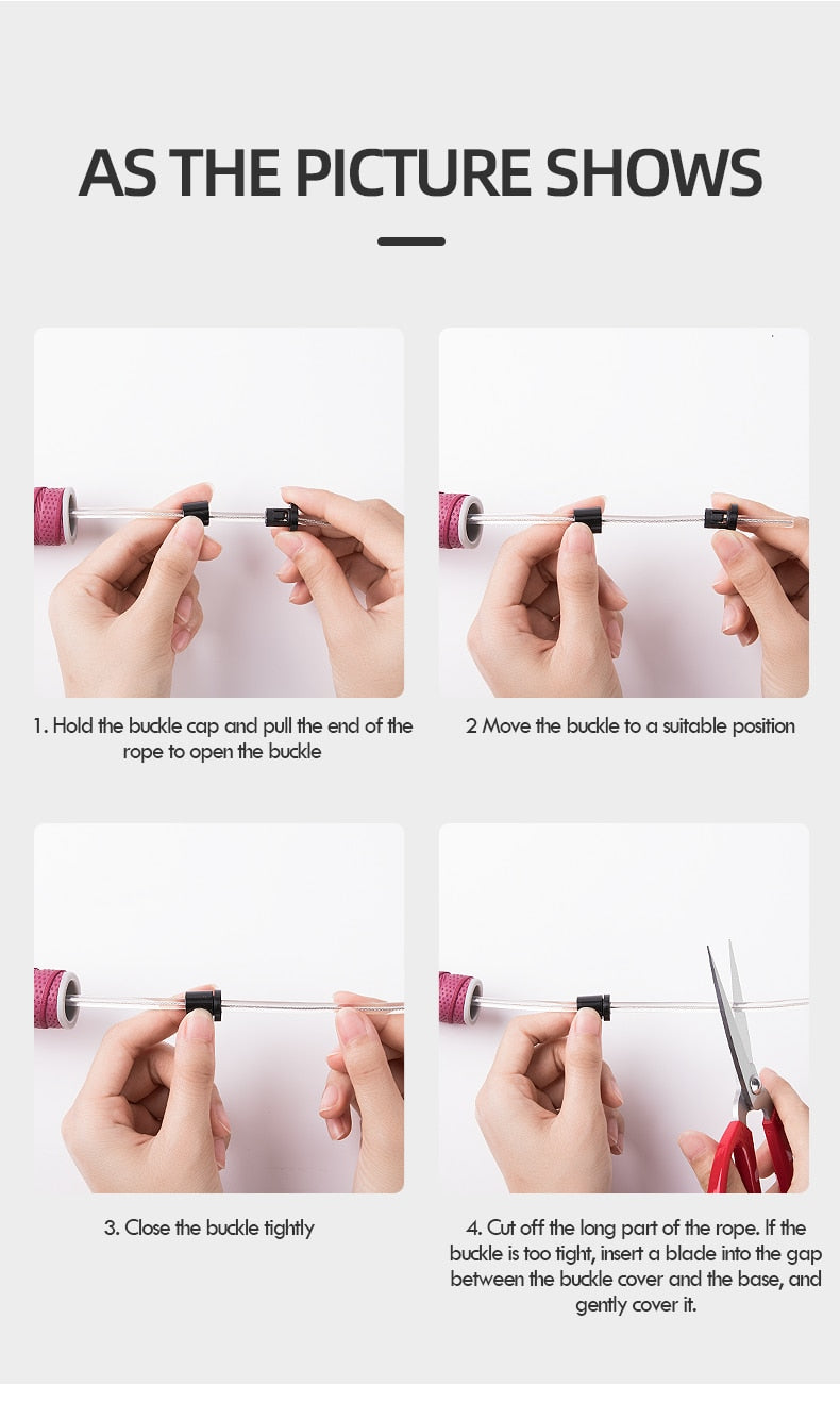 Adjustable Crossfit Jump Rope Skip Speed Weighted Jump Ropes - KiwisLove