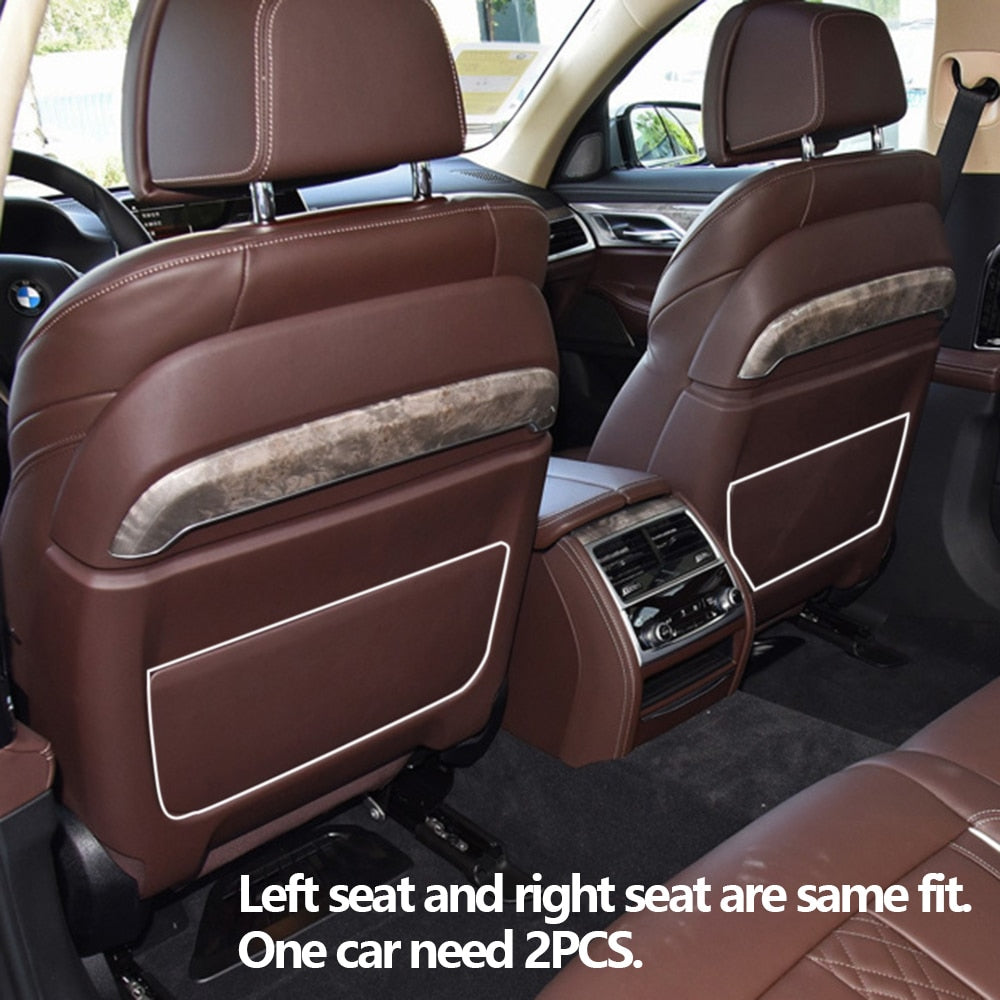 Seat Backrest Leather Storage Pack Cover BMW 5S 6GT 7S G30 G38 G32 G11 G12  2016-2021 - KiwisLove