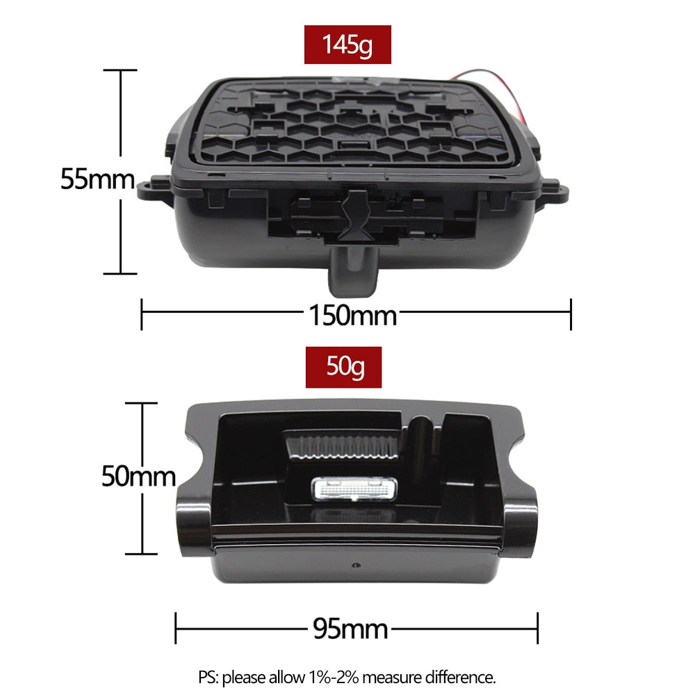 Center Console ABS Ashtray Assembly Bmw 5 F10 F11 F18 51169213656 51169206347 - KiwisLove