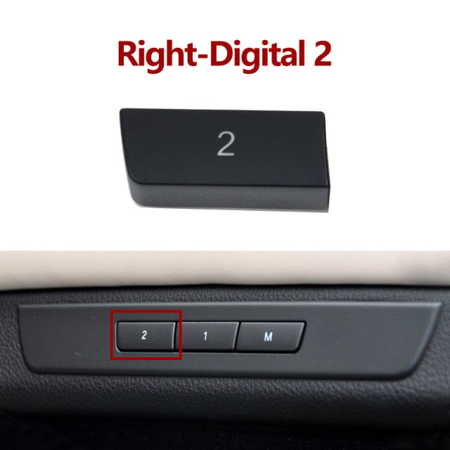 Memory Self-adjusting Button BMW 5 5GT 7 F07 F10 F11 F18 F01 F02 F04 525 530 730 735 - KiwisLove