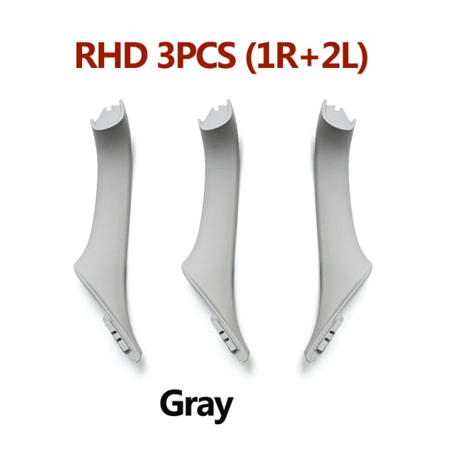 3PCS Passenger Door Pull Handle Plastic Inside Panel Trim Replacement - KiwisLove