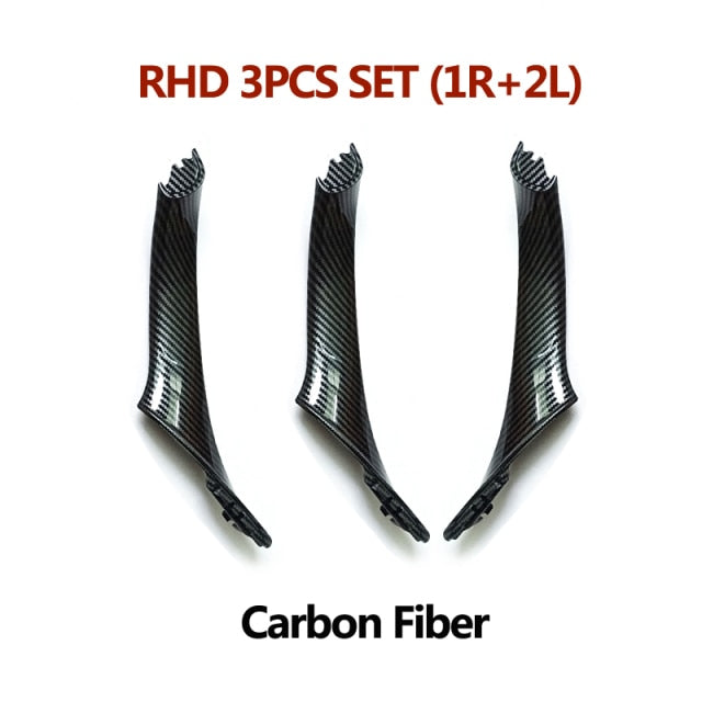 3PCS Passenger Door Pull Handle Plastic Inside Panel Trim Replacement - KiwisLove