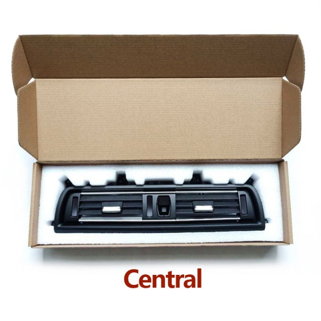 Chromed AC Air Vent Grille Cover Panel BMW 5  F10 F11 520 525 528 530 535 - KiwisLove