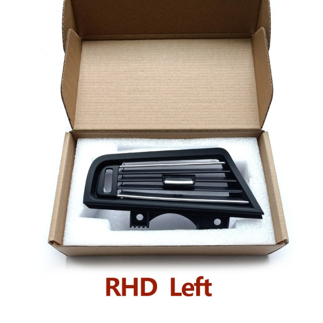 Chromed AC Air Vent Grille Cover Panel BMW 5  F10 F11 520 525 528 530 535 - KiwisLove