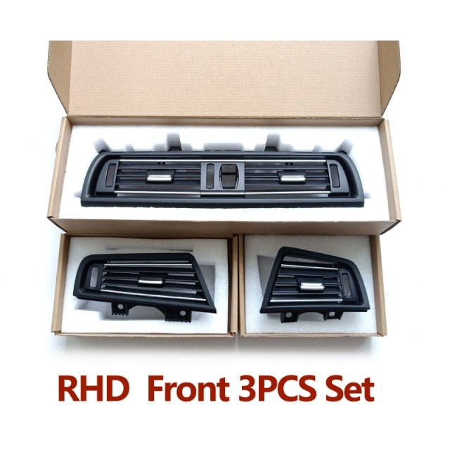 Chromed AC Air Vent Grille Cover Panel BMW 5  F10 F11 520 525 528 530 535 - KiwisLove