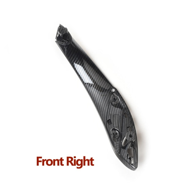 BMW Carbon Fiber Door Handle Inside Panel with Outer Cover - KiwisLove
