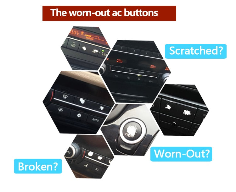 AC Control Button BMW 1 2 3 4 F F20 F21 F22 F30 F35 F34 F36 F45 F46 F80 - KiwisLove