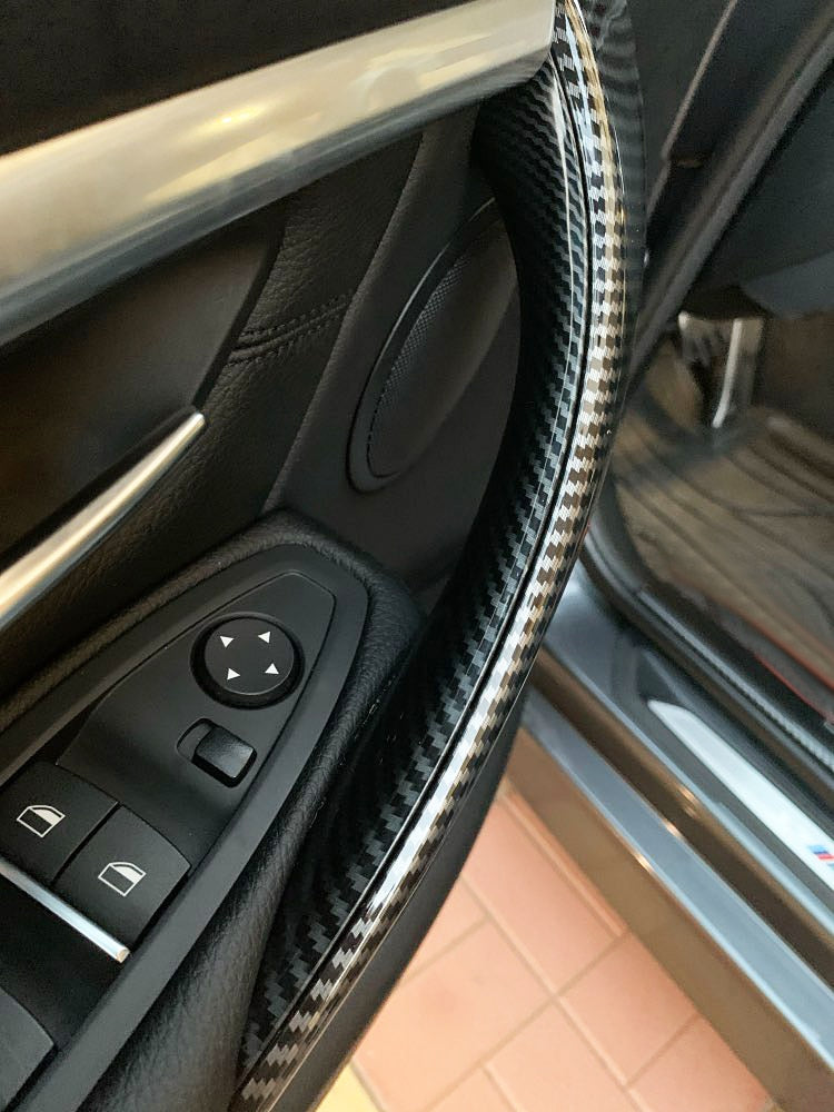 Carbon Fiber Door Handle with Cover BMW 3 3GT 4 F30 F80 F31 F32 F33 F34 F35 F36 - KiwisLove