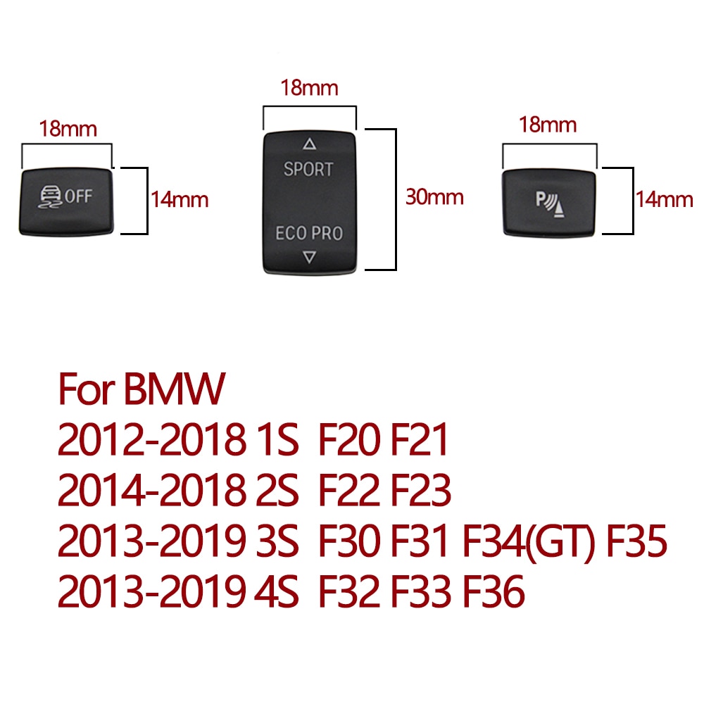 BMW Console ESP Antislip Control Sport Button Radar Sensor Switch - KiwisLove
