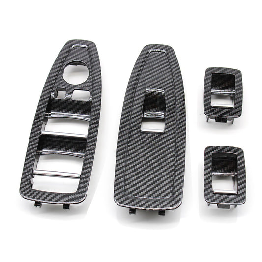 Carbon Fiber Switch Panel Cover Trim  BMW 1 3 4 F20 F30 F31 F34 F35 F36 - KiwisLove