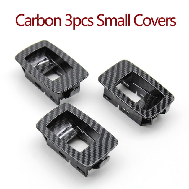 Carbon Fiber Switch Outer Cover BMW 3  E90 E91 316 318 320 325 328i - KiwisLove