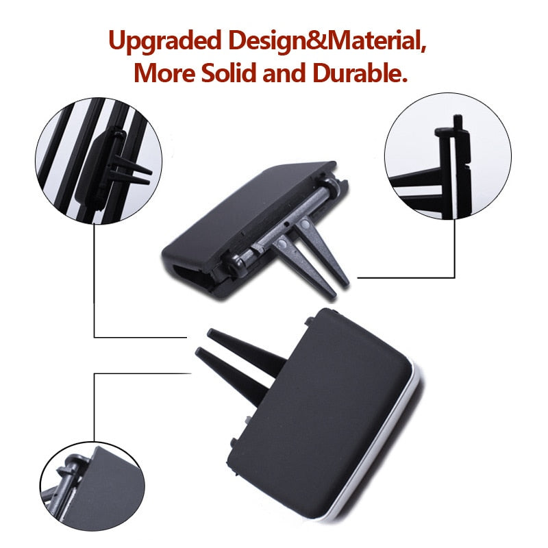 Front AC Vent Grille Slider Clips BMW 3 E90 E91 E92 E93 316 318 320 325 328 - KiwisLove