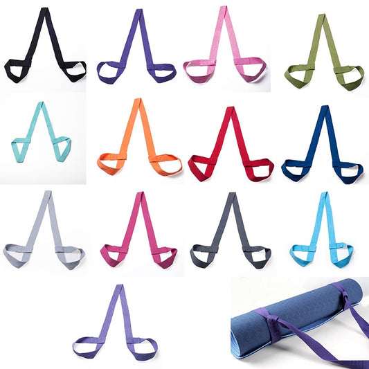 Multi-purpose Portable Bundling Belt Yoga Mat Yoga Accessories Adjustable Straps Shoulder Straps - KiwisLove